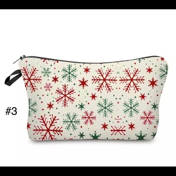 CHRISTMAS GIFT COSMETIC BAG - Picture 1 of 12